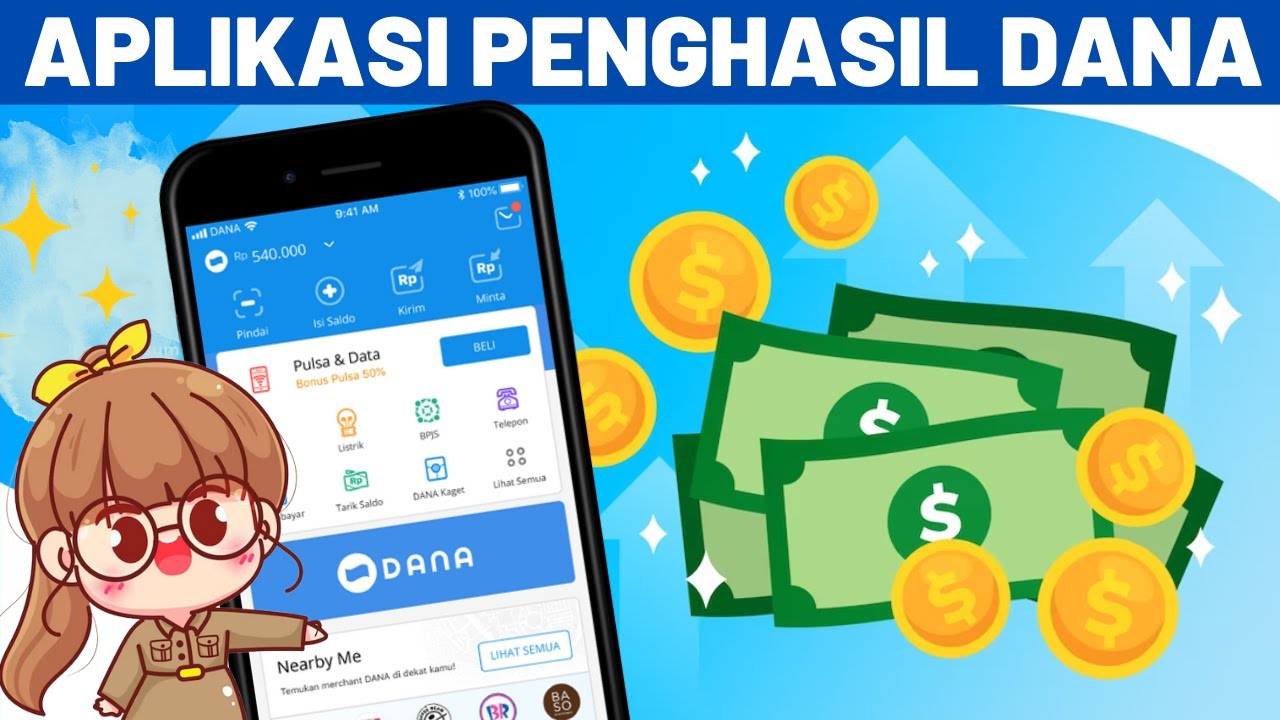 Aplikasi Penghasil Uang Tahun 2025 Langsung Masuk ke DANA